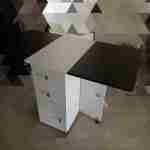 home&office furniture- folding wooden table with drawers 120*60 -hmt2 photo review