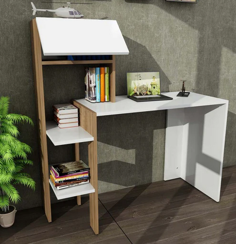 مكتب خشب تصميم مودرن - Modern office wood desk
