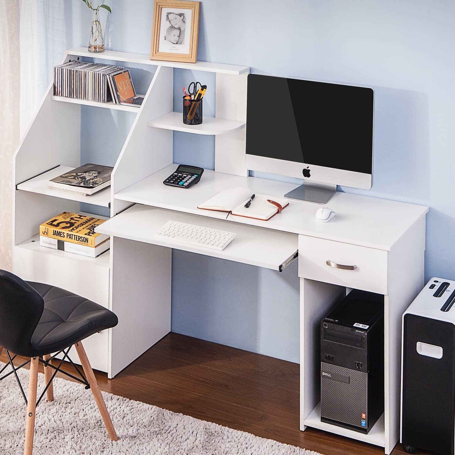 مكتب خشب تصميم مودرن - Modern desk 140cm
