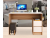 Modern Office wood desk with drawers- HDF1