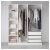 Modern open wardrobe closet – Home Furniture-CM-DR09