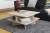 Modern wood table – ترابيزة ليفينج اللون بني  -CM-LVT06