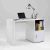 Office furniture- wood desk with side shelve and storage unit  120*50*75